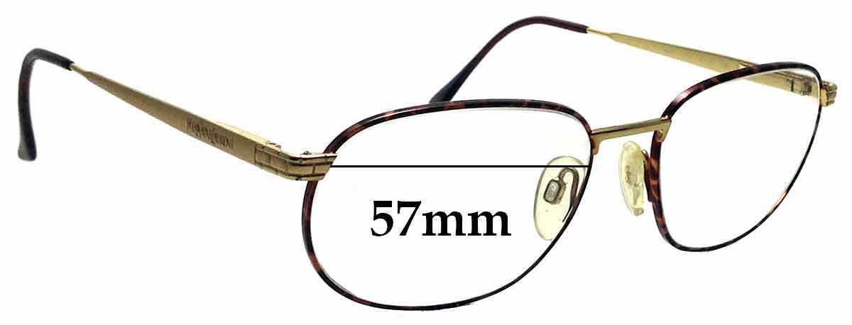 Lenti di ricambio per occhiali da sole SFx adatte a Yves Saint Laurent Ysl4088 larghezza 57 mm