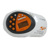 Sony Walkman S2 Sports Digital Radio TV Weather FM-AM SRF-M80V w/Clip  Band