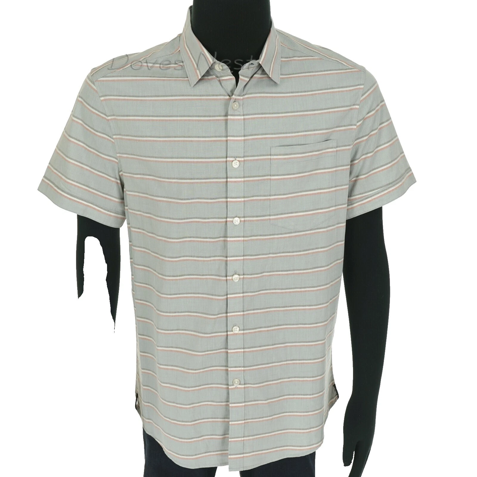 Camisas informales para hombre Kenneth Cole a rayas con botones