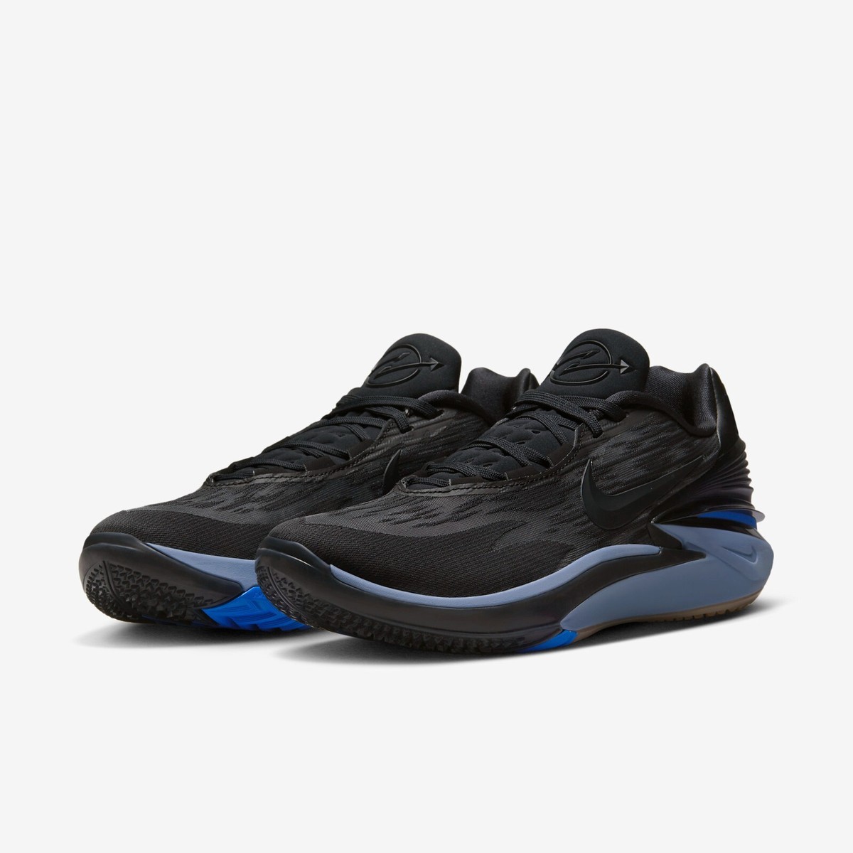 New Nike Air Zoom GT Cut 2 Basketball Shoes - Black / Racer
