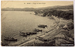 Détails Sur Cpa Postcard Algerie Bone Plage Saint Cloud Scan Haute Definition Lae570