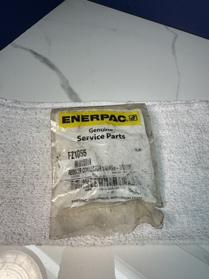 #ad Enerpac FZ1055 High Pressure Fitting Adapter NEW 1 4 3 8 NPT $45.00