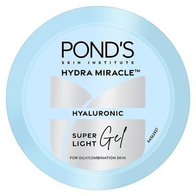 Pond's Super Light Gel Oil Free Moisturiser With Hyaluronic Acid+Vitamin E 200ml