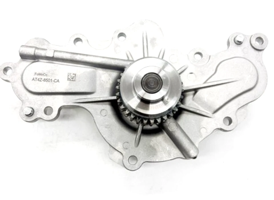 Bomba de agua del motor AT4Z-8501-CA compatible con Ford Edge Flex Taurus Lincoln MKT MKZ V6 Foto 2 de 4