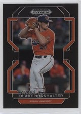 2022 Panini Prizm Draft Picks Black Prizm Blake Burkhalter #PDP76 u8h