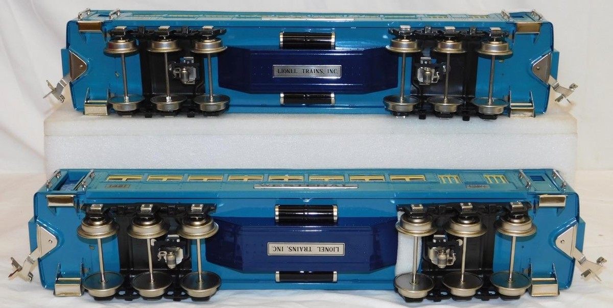 Lionel 6-13408 Standard Gauge BLUE COMET PASSENGER SET 3 cars