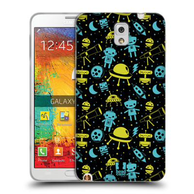 HEAD CASE DESIGNS SPACE ROBOTS SOFT GEL CASE FOR SAMSUNG PHONES 2