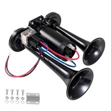 12V 150DB Air Horn for Truck for Train, Car Horns Loud with Silvery Switch