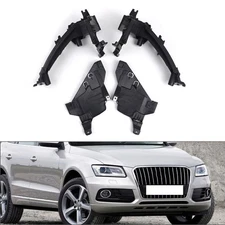 Headlight Mount Support Retainer Plate Bracket Kit For Audi Q5 SQ5 2013-2017