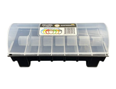 7-Slot Day of The Week Covered Label Dispenser (for 3/4'' & 1'' Labels) - Food ...