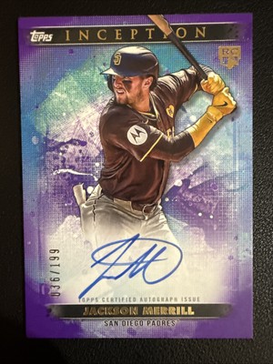 2024 Topps Inception - Jackson Merrill  /199 # BRES-JM RC Padres