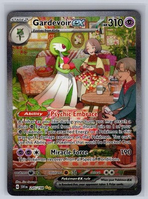 Gardevoir ex 245/198 Holo Special Illustration Rare Scarlet & Violet Pokemon NM