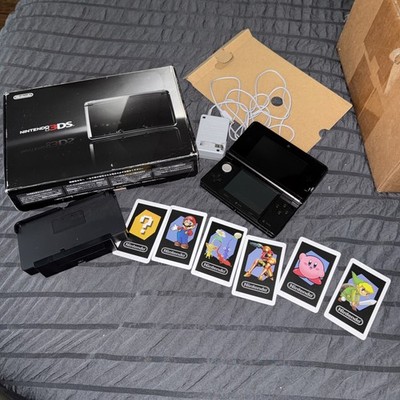 Nintendo 3DS Japanese Version Game Console - COSMO BLACK from Japan OPEN BOX