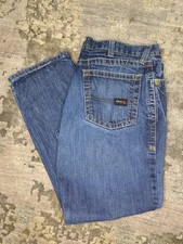 Ariat FR M4 Relaxed Boot Cut Jeans Mens 33x30 Blue Flame Resistant Work Denim
