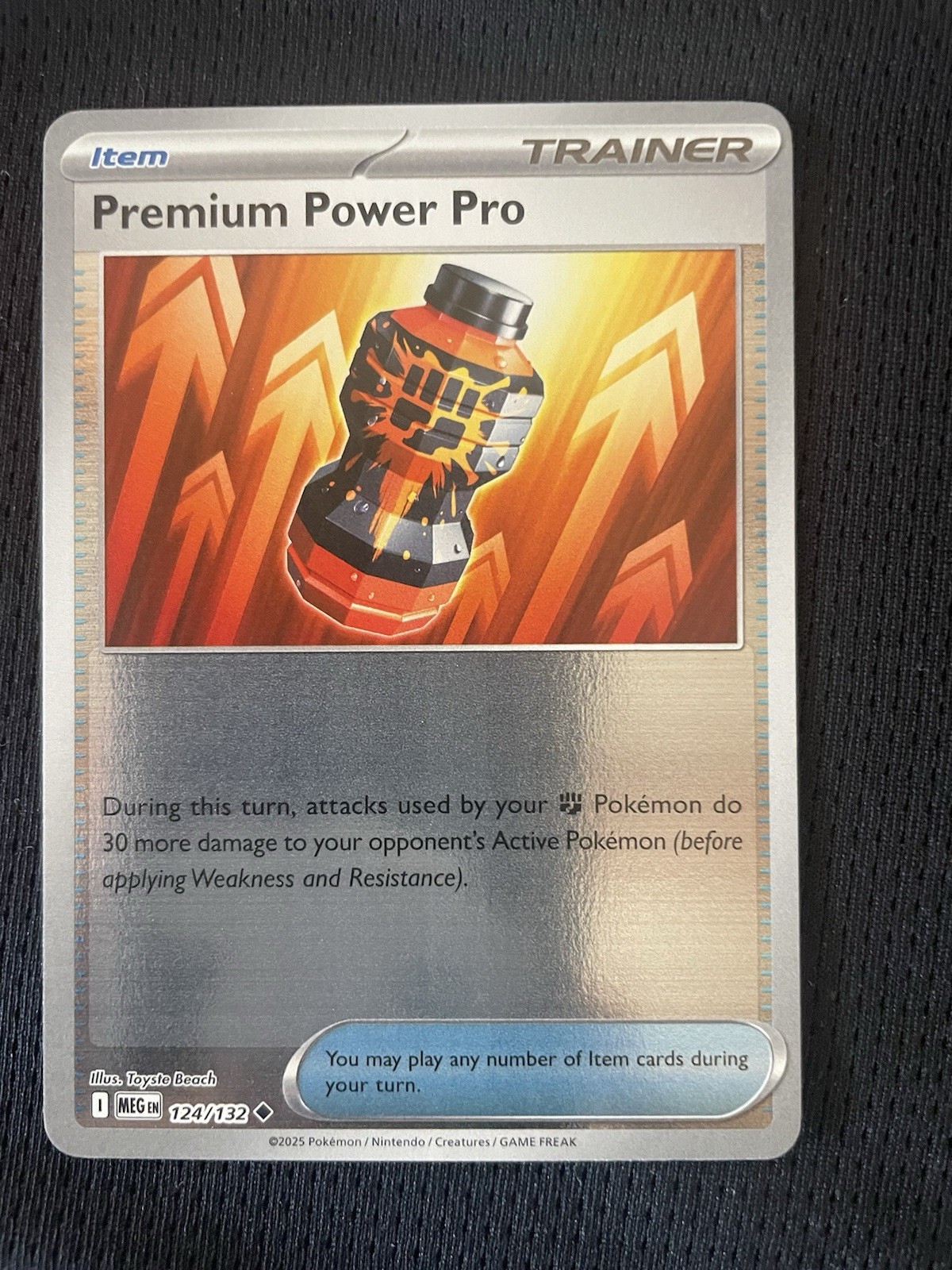Premium Power Pro 124/132 Mega Evolution Reverse Holo NM Condition