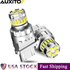 2x 3157 White LED Backup Reverse Light Bulbs for Chevy Silverado 1500 1999-2013