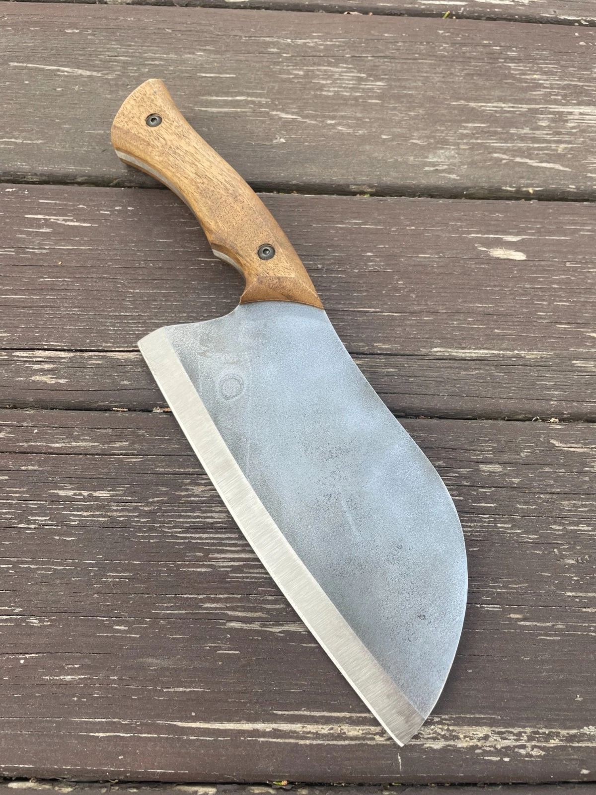 Handmade Butcher Knife, Kitchen Knife, Serbian Knife, Hatchet + case for free