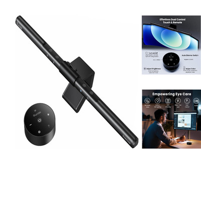Monitorlampe USB LED mit Fernbedienung und Touch Control 40cm