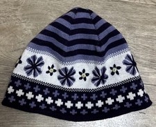 LL Bean Girls Hat Beanie Purple Youth Cap