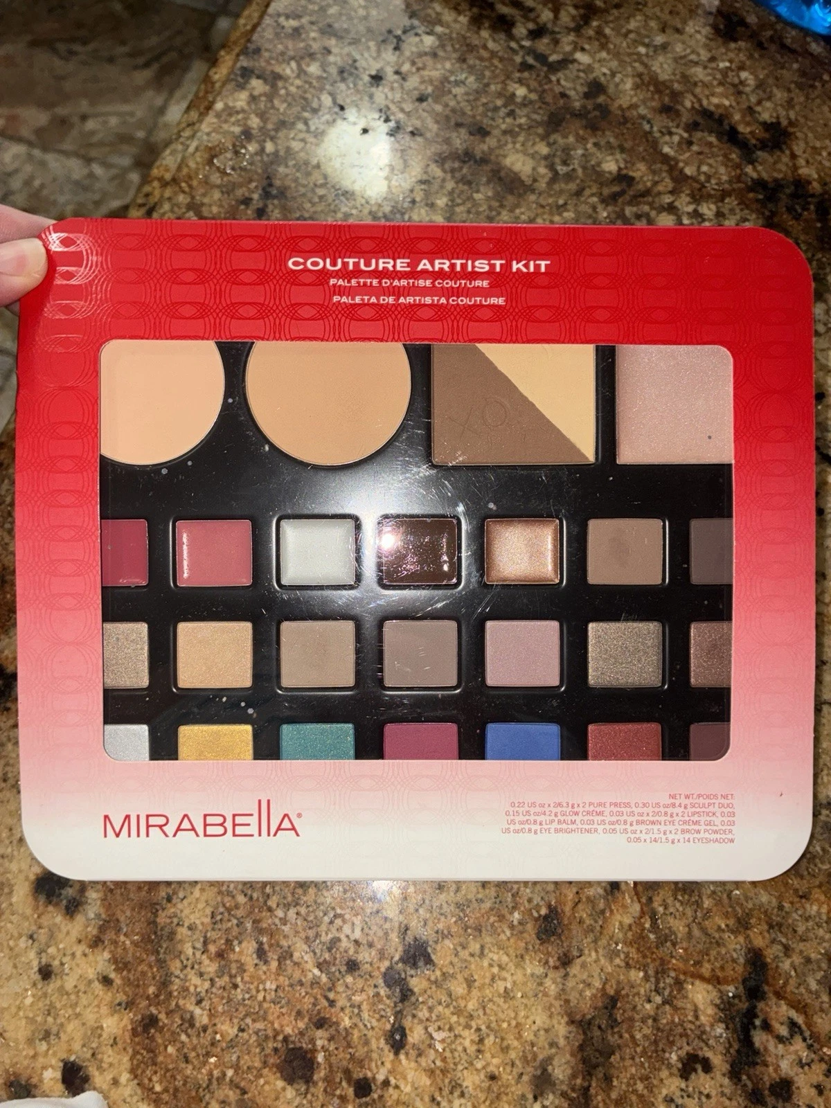 Mirabella Classic Artist Kit Pallet
