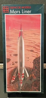 1996 Glencoe Models Mars Liner # 05914 1/144 Scale Missing Decal Complete Sprues