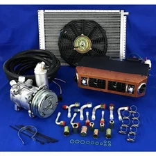 A/C Kit Universal Under dash Evaporator - Car Air Conditioner