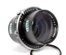 Yamasaki Tele-Congo 240mm F6.3 Lens in Copal Press #1 Shutter #1864 AS IS READ