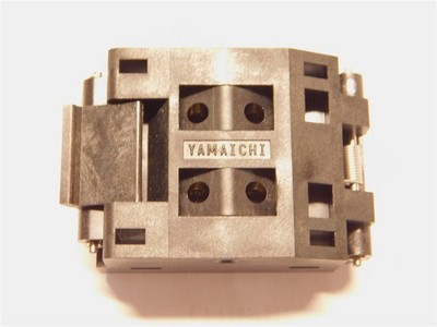 Yamaichi Electronics IC51-1004-814 100 Pin QFP Clamshell Sockets .65mm Pitch