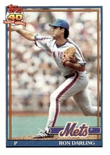 1991 Topps #735 Ron Darling