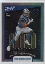 2021 Panini Prestige Franchise Favorites Christian McCaffrey #11 06xp