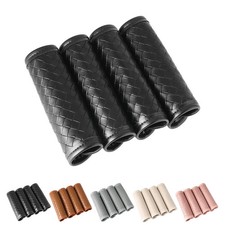 Leather Luggage Handle Wraps for Suitcase, 4 Pack Luggage Handle Cover Identi...
