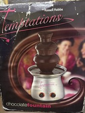 Russell Hobbs Temptation Chocolate Fountain Fondue Set Boxed