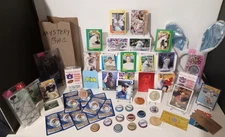 Mixed Lot of Collectibles, Superman, Mickey Mantle, NFL Caps, & Misc Items