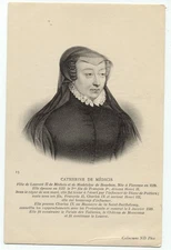 Catherine De Medicis Italian noblewoman and Queen of France Postcard