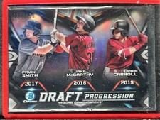 Smith/McCarthy/Carroll - 2019 Bowman Chrome - Draft Progression - 31/250