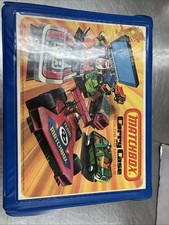 Vintage 1976 MATCHBOX 136 48-Car Capacity Carry Case with Diecast Lot