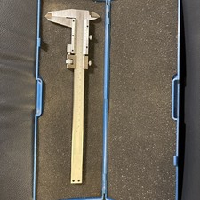 .001"/.02MM 10.25" Fowler Vernier Caliper Graduation Stainless Hardened Steel