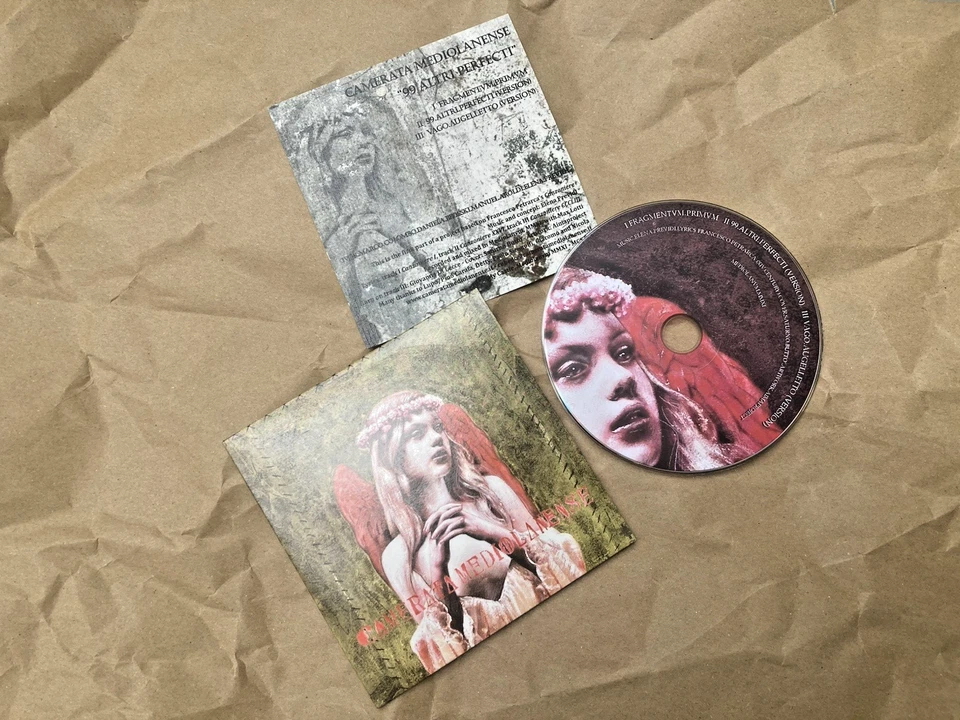 *RARE* LIMITED EDITION, 99 ALTRI PERFECTI CAMERATA MEDIOLANENSE DIGIPAK CD GOTH Foto 4 de 4