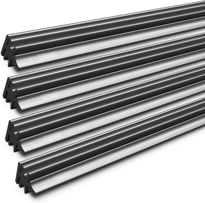 Wiper Blade Refill,4 PCs Adjustable Size of Universal Replacement Windshield