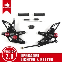 fit Kawasaki Ninja ZX-10R ZX1000 2006 2007 Racing Footrest Foot Pegs Rearsets (For: Kawasaki Ninja ZX10R)