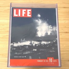 (30) TIME LIFE MAGAZINE PHOTO PRINT 11X15X7MM CLEAR RIGID TOPLOADER HOLDERS