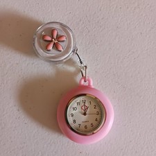 Nurse Watch, Clip-on, Hanging Lapel Watch, Retractable