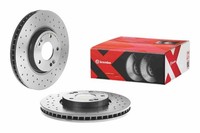 2X Bremsscheibe Xtra Line - Xtra Brembo 09.A532.1X FüR KIA Hyundai Sportage SL 1
