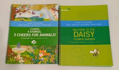 Lot 2 How to Guide Girl Scout Daisies Through 5 Flowers 4 Stories, Flower Garden