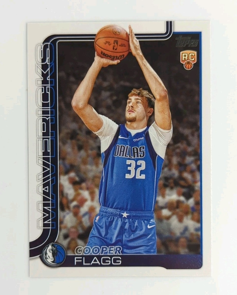 Cooper Flagg 2025-26 Topps Flagship Basketball RC Rookie Card #201
