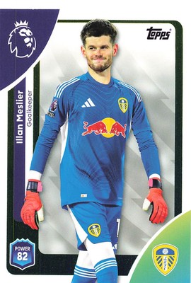 2025 Topps Premier League Base Leeds United Illan Meslier #326