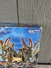 2003 MEGA BLOKS Dragons Krystal Wars Island Of Fire Retired Set 9877 (READ)