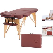 Luxury Portable Massage Table - Height Adjustable Spa Bed with Non-Woven Bag
