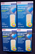 8 Boxes CVS Hydrocolloid Advanced Healing Bandages Large Area Smart Heal NIB