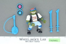 Classic Rocker Leo 100% Complete Teenage Mutant Ninja Turtle TMNT 1991 Playmates